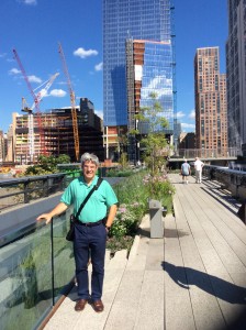 En la "High Line"