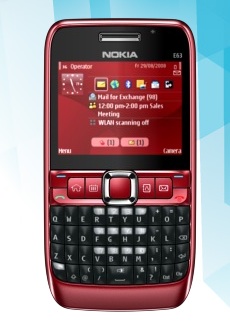 Frontal Nokia E63