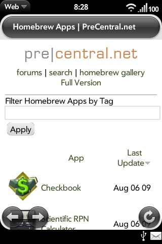 Homebrew-apps-precentral