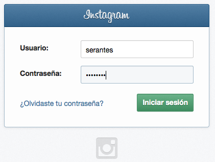 Datos de Acceso en Instagram para Instarchive