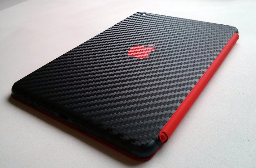 iPad mini iCarbons black and red